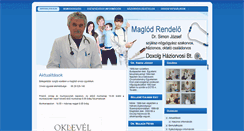 Desktop Screenshot of maglodrendelo.hu